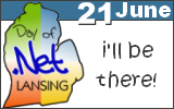 Lansing Day of .Net, 21 June 2008 - I'll be there!